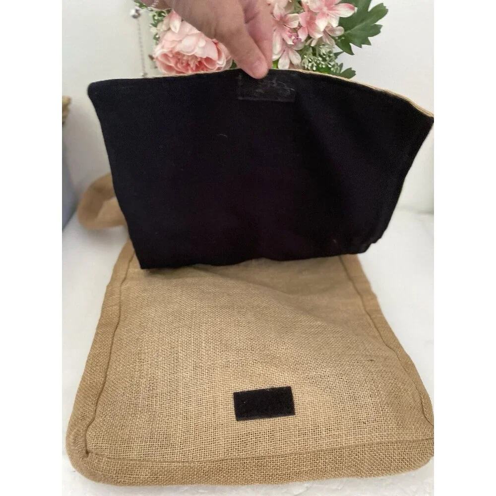 Guatever Guatemala Print Tote Bag Organic‎ Jute Shoulder Bag Made of Coffee Bag